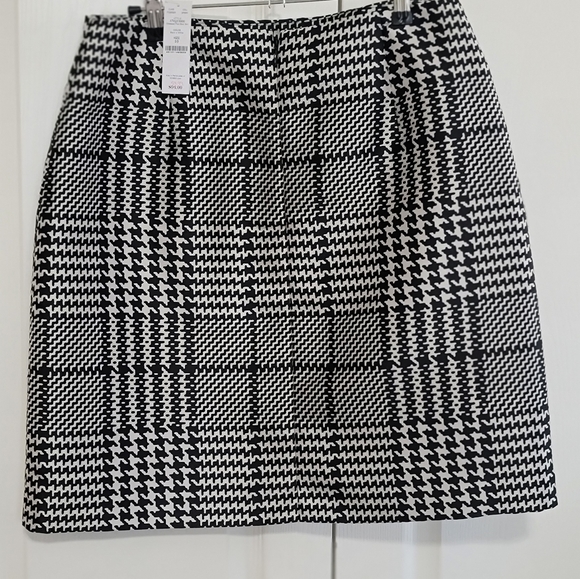 White House Black Market Skirts Nwt Black House White Market Plaid